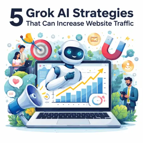 5 Grok AI Strategies That Can Increase Website Traffic