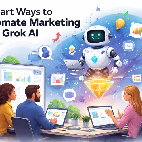 6 Smart Ways to Automate Marketing With Grok AI