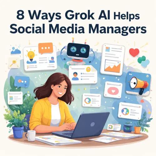 8 Ways Grok AI Helps Social Media Managers