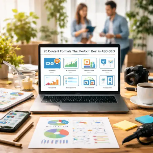 Content Formats That Perform Best in AEO GEO, Content Formats, AEO GEO, best content formats