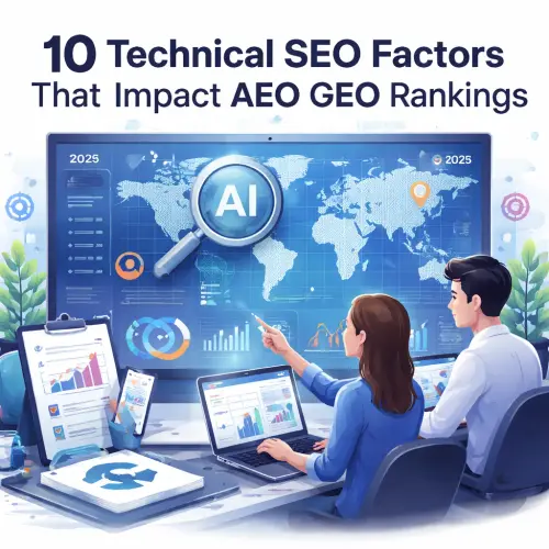 Technical SEO Factors That Impact AEO GEO Rankings