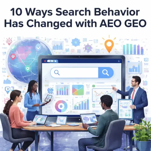 Ways Search Behavior Has Changed with AEO GEO